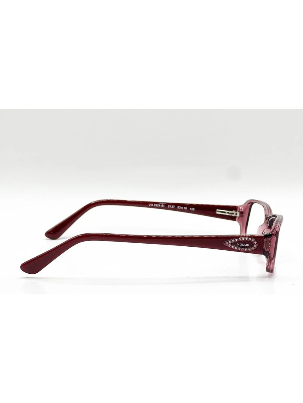 Vogue VO 2924-BI 2137 Burgundy Red Purple Authentic Eyeglass Frames 53-16